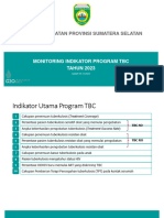 4.4.1.G. Jadwal Pemantauan Dan Evaluasi Monitoring Treatment Coverage TBC Tahun 2023 Dinkes Pagar Alam