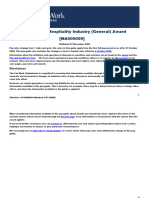Hospitality Industry General Award Ma000009 Pay Guide 3