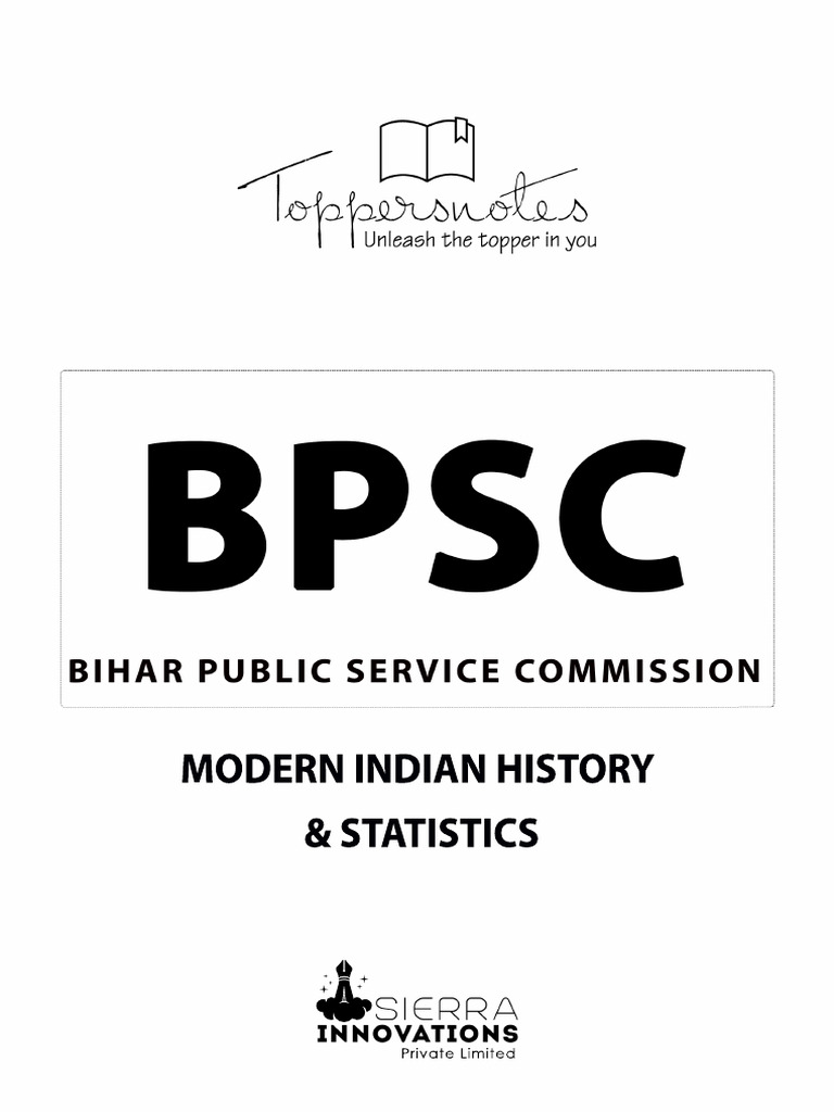 Modern Indian History Year Wise