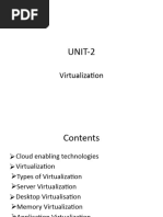 UNIT 2 Virtualization CC