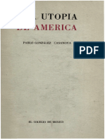 Pablo González Casanova - Una Utopía de América (1953)