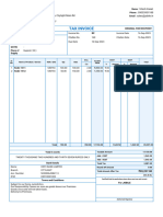 Jobile: Tax Invoice