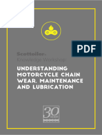 Understanding Motorcycle Chain Wear, Maintenance and Lubrication Author Scottoiler