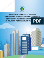 Prosedur Operasi Standard Mesyuarat Agung Tahunan (Agm) Dan Mesyuarat Agung Luar Biasa (Egm) Di Wilayah Persekutuan Putrajaya