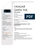 Yanuar Ghita TNS - (Project Manager & Instrument Engineer)