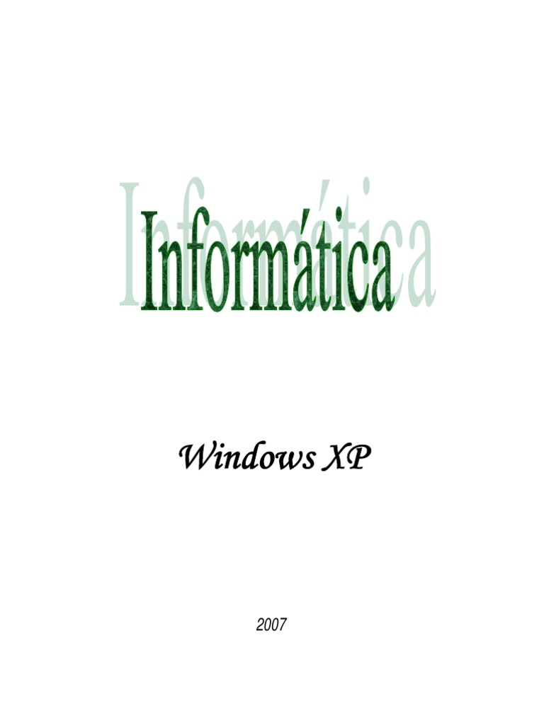 Apostila Windows XP | PDF | Armazenamento de dados de computador ...