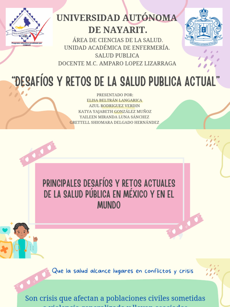 Desafíos y retos de la Salud Pública actual _20231106_035536_0000 | PDF ...