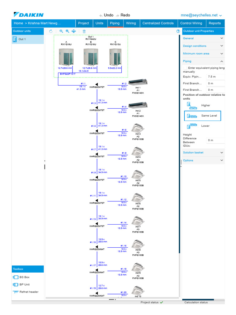 Daikin VRV System Configuration Guide | PDF