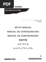 Graphtec CE7000 Setup Manual | PDF