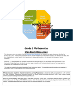 Grade 5 Math Standards Deconstructed