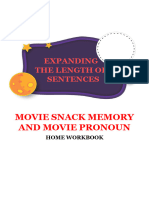 Movie Snack Memory and Movie Pronoun