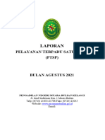 Laporan Agustus 2021