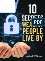 10 Secrets Wealthy People Live by