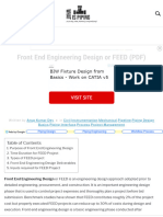 Front End Engineering Design or FEED (PDF) - What Is Piping - All About Piping Engineering