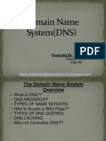 Domain Name System DNS 1