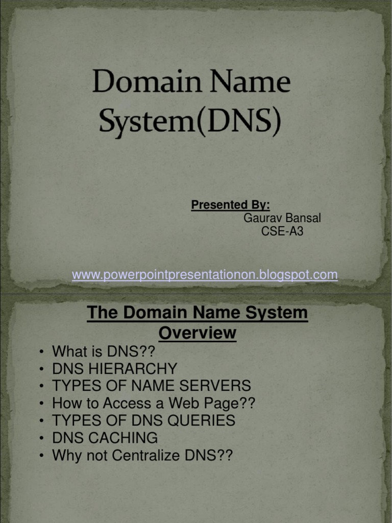 Understanding the Domain Name System | PDF | Domain Name | Web Server
