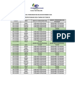 Jadual Perkhidmatan Bulan Nov 2023