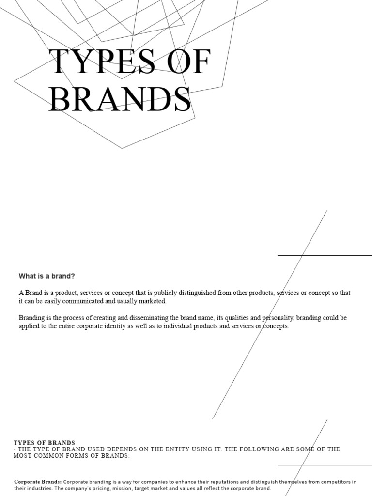 Types of Brands and Brand Equity | PDF | Brand | Logos