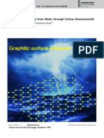 Generating Electricity From Water Through Carbon Nanomaterials