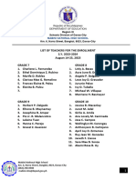 Committee For Enrollment