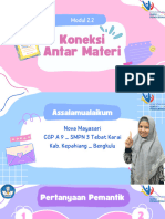 Modul 2.2 Koneksi Antar Materi