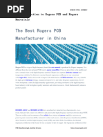 An Introduction To Rogers PCB and Rogers Materials