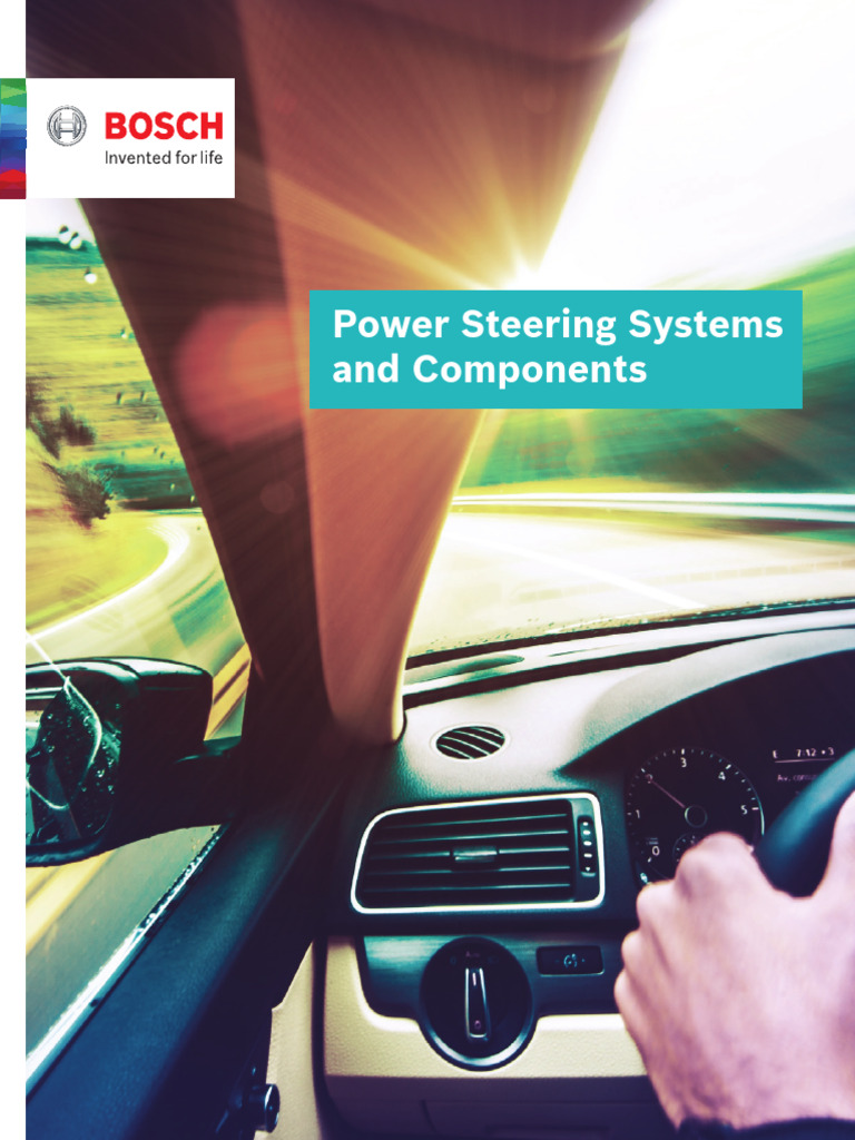 Power Steering Systems and Components | PDF | Pump | Steering