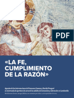 La Fe y El Cumplimiento de La Razón.