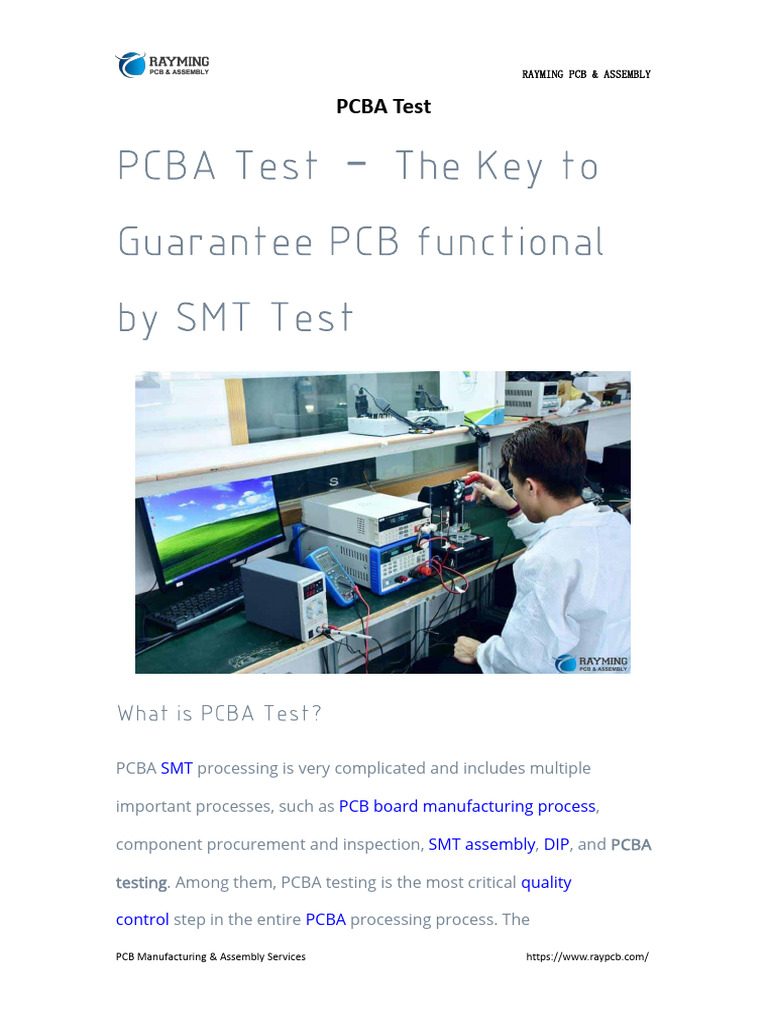 PCBA Test | Download Free PDF | Printed Circuit Board | Electronic Circuits
