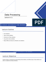 Pharmacy Lecture (Data Processing)