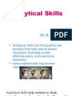 Analytical Skills JNTU 01-11-2023