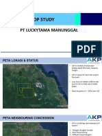 Desktop Study PT Luckytama Manunggal