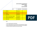 Daftar Pembimbing PKL REVISI