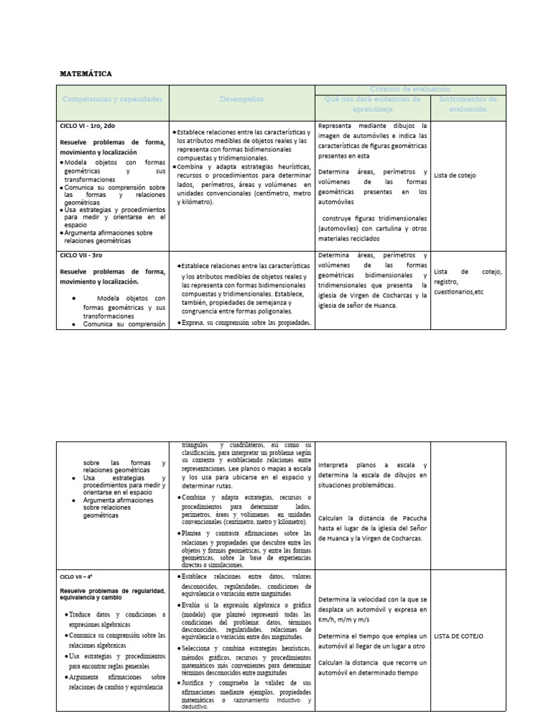 Matemática Caminos Del Inca | PDF | Geometría | Volumen