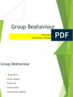 Group Behaviour