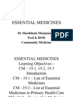 Essential Medicines