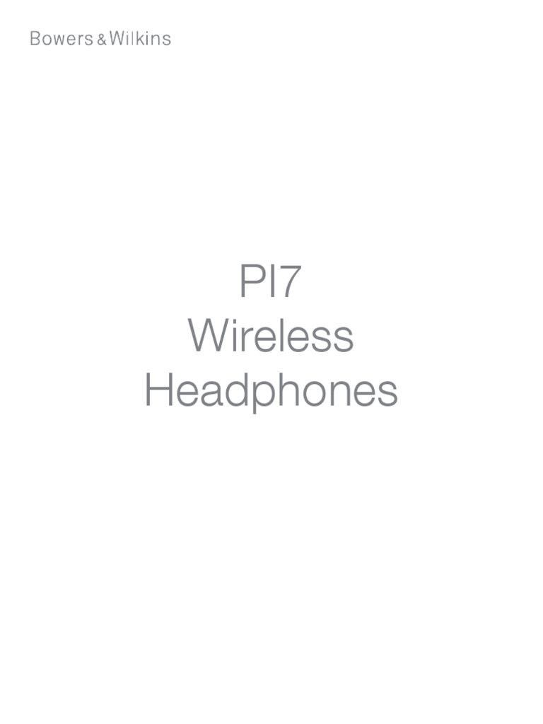 Pi7 manual download free pdf headphones bluetooth