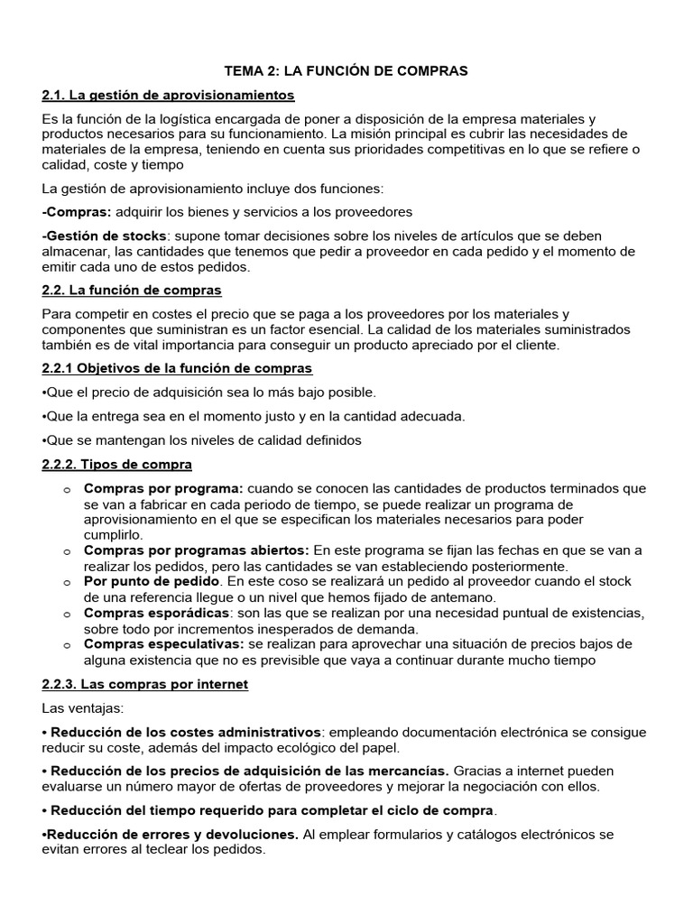 Gestión Eficiente de Compras y Stocks | PDF | Factura | Cheque