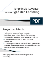 Pertemuan 3 - Prinsip-Prinsip Layanan Bimbingan Dan Konseling