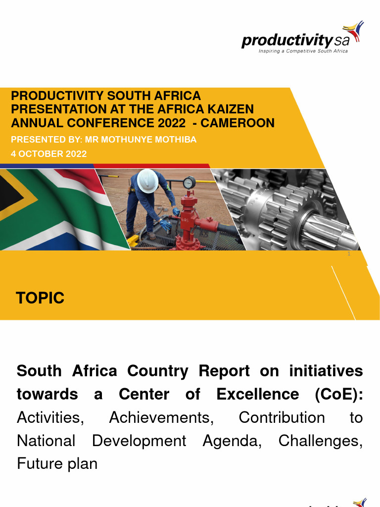 South Africa's Productivity Initiatives 2022 | PDF | Employment | Six Sigma