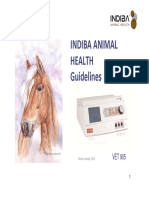 Indiba Animal Health Guidelines