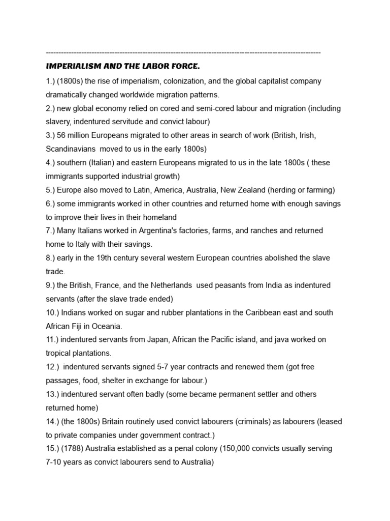 Global Perspective Grade 7-8 Notes. | PDF | Influenza | Slavery