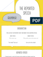 Reported Speech