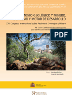 Cuaderno Museo Num 29 - El Patrimonio Geológico y Minero. Identidad y Motor de Desarrollo