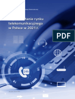 Raport o Stanie Rynku Telekomunikacyjnego W Polsce W 2021 R. Final 2