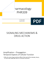 #03 Signaling Mechanism Pharmacodynamics Vers 2