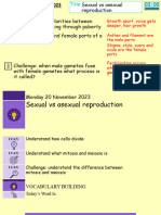 Sexual Vs Asexual Reproduction