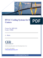 HVAC Cooling System For Data Center