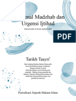 Mengenal Madzhab Dan Urgensi Ijtihad