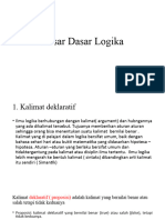 Dasar Dasar Logika 2